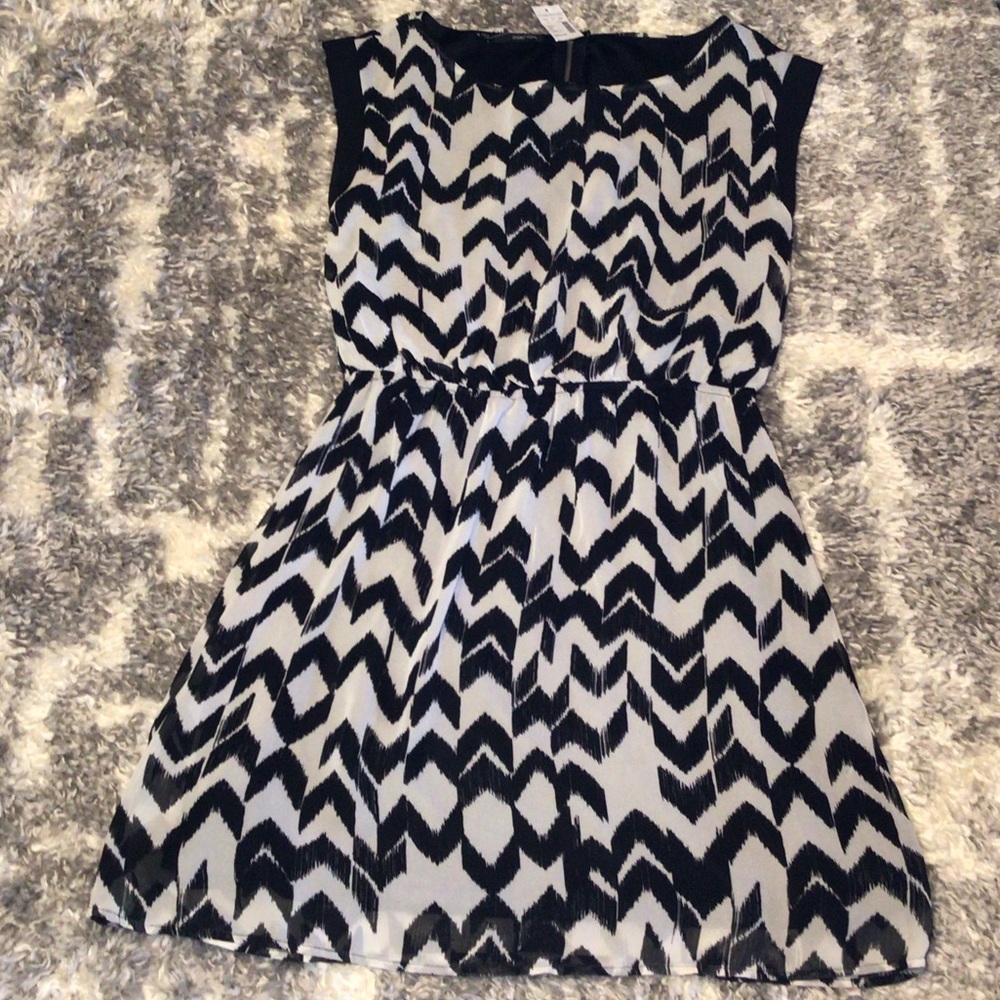 Maurices Chevron print mini dress NWT